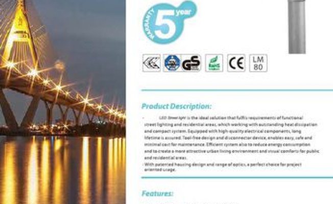 Niinum Solar LED Street Light Catalogue